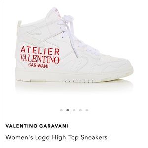 Valentino high top sneakers
